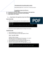Planning Migration Steps