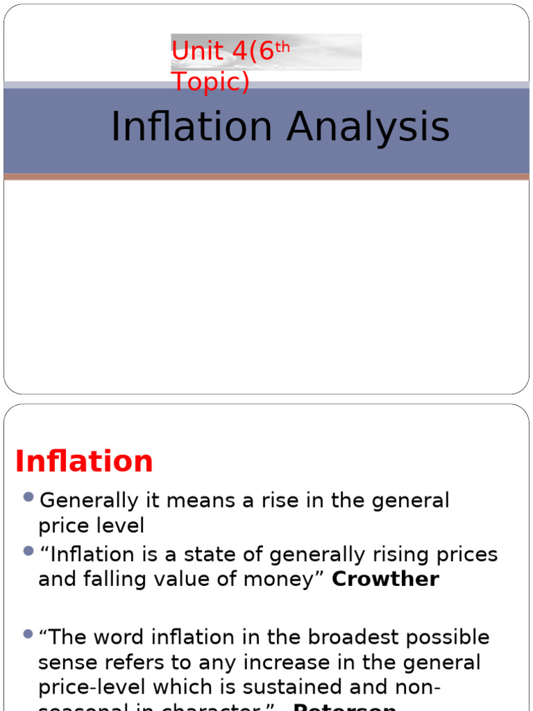 Understanding Inflation and Its Effects | PDF | Inflation | Consumer ...