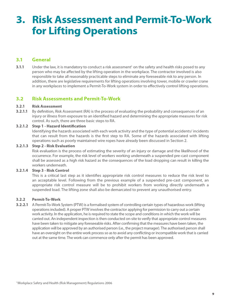 Lifting Operations Risk Assessment Guide | PDF | Risk | Crane (Machine)