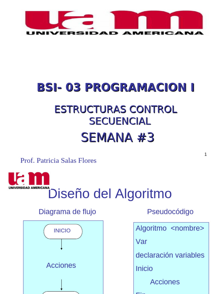 Estructuras de Control en Programación I | PDF | Flujo de control ...