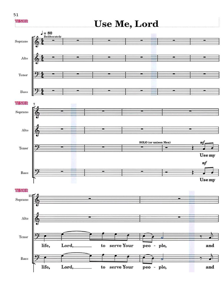 Use Me Lord | PDF