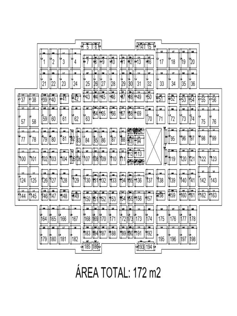 Área Total de 172 m² | PDF