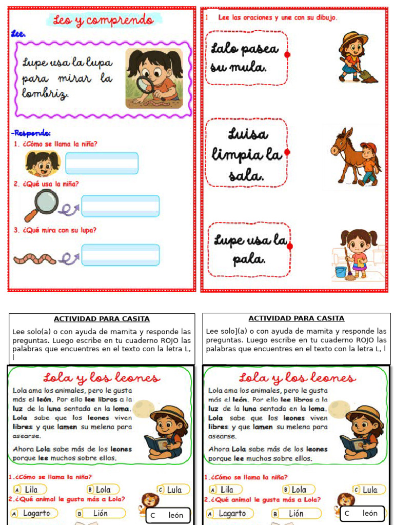 F. COM. LEEMOS CON L, L | PDF