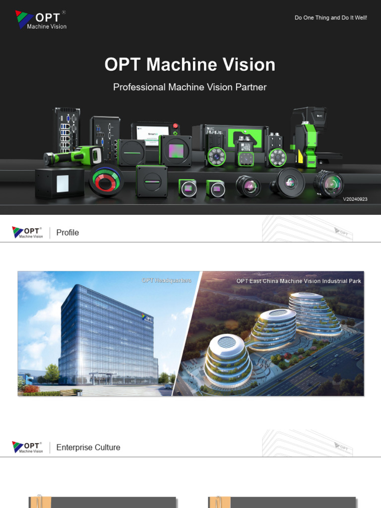 OPT Introduction V20240923 | PDF | Computer Vision | Optics