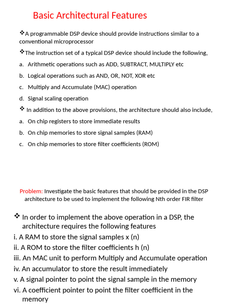 DSP A 1 | PDF | Digital Signal Processor | Multiplication