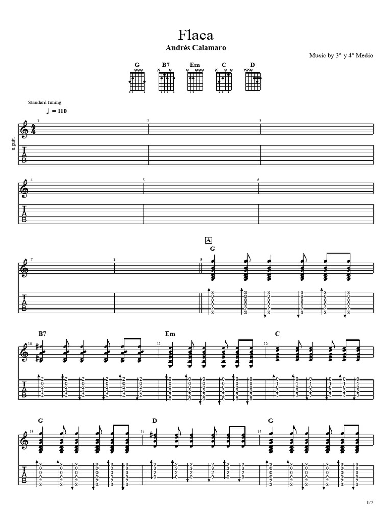 Tablatura de 