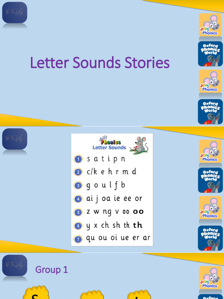 Jolly Letter Sounds Stories PDF | PDF