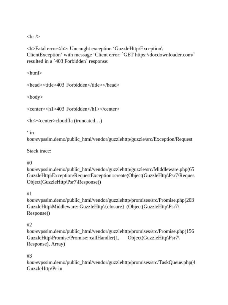 Scribd PDF Download Error Report | PDF