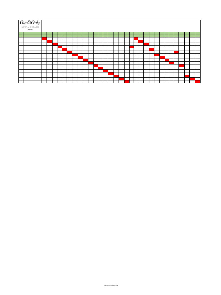 July 2025 Security Staff Schedule | PDF