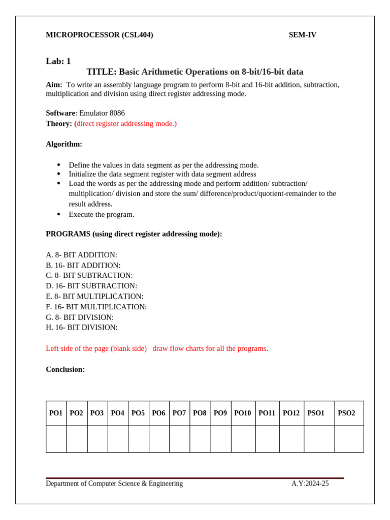 Lab 1 | PDF