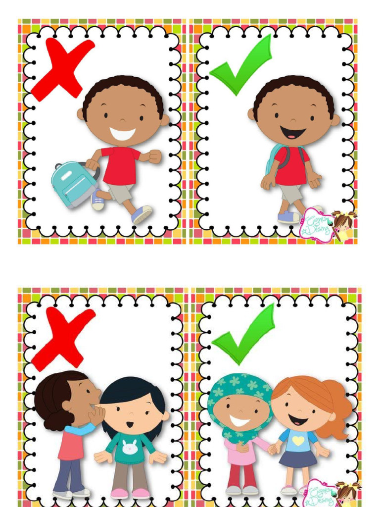 Acciones Correctas e Incorrectas | PDF