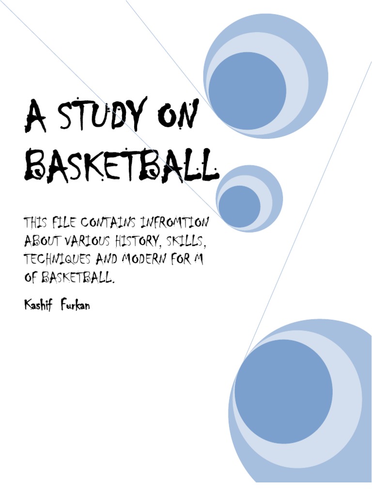 A Study On Basketball | PDF