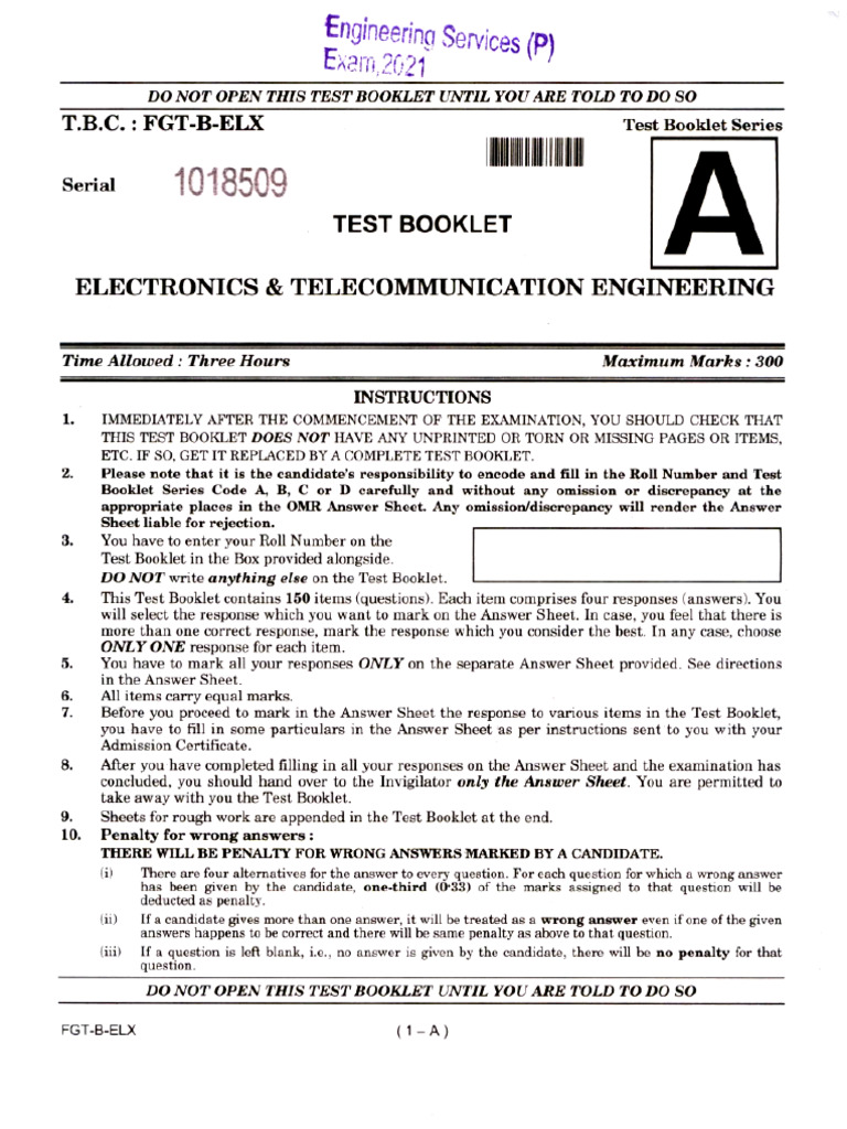2021 Prelims Ese Adjusted Color | PDF