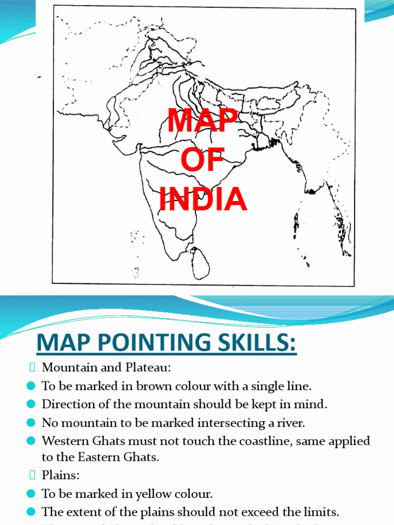 India Map Marking Guidelines | PDF