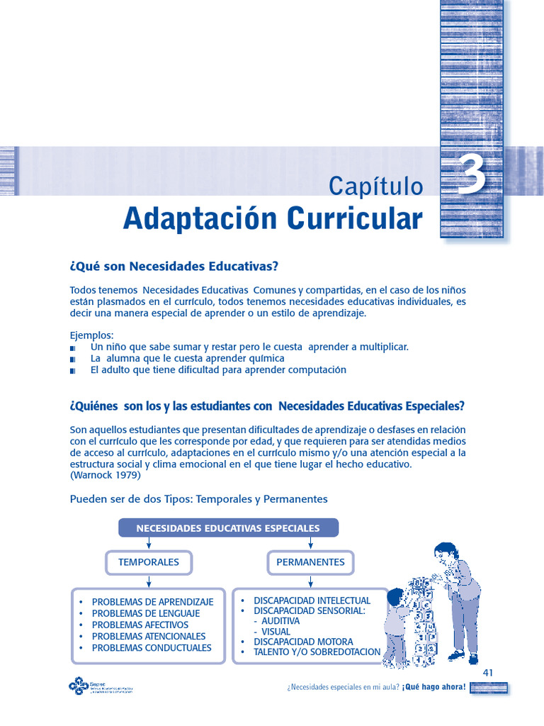 Manual de Adaptaciones Curriculares | PDF | Evaluación | Plan de estudios