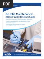 Replace GC Inlet Septum and Liner Guide | PDF
