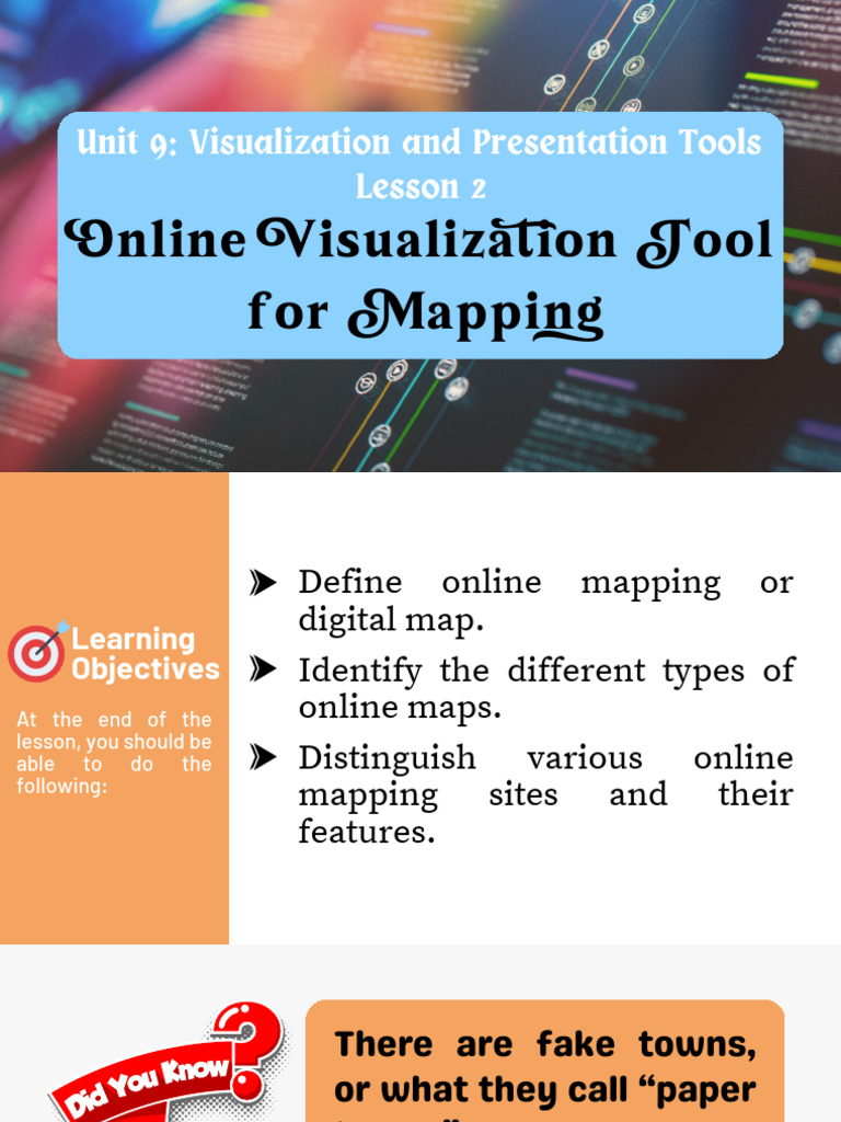 Online Mapping and Visualization Defined | PDF | Map | Cartography