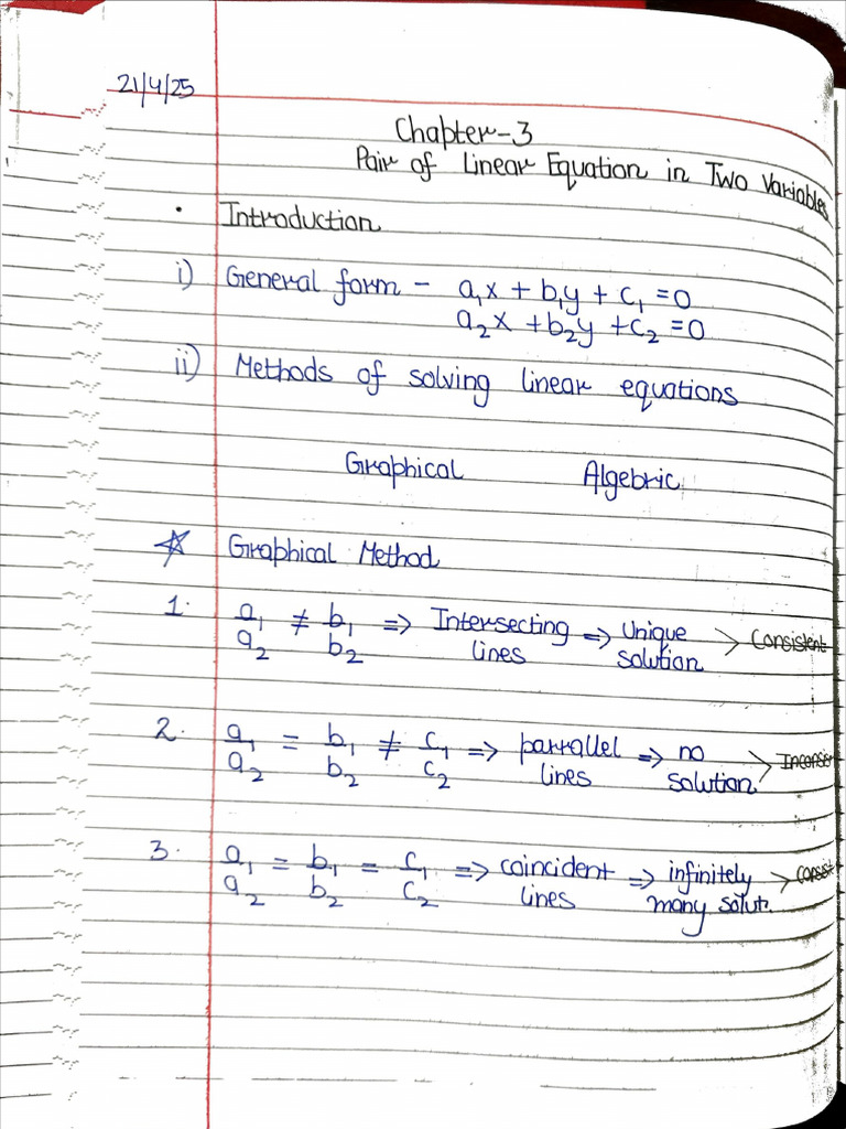 Maths CH 3 | PDF