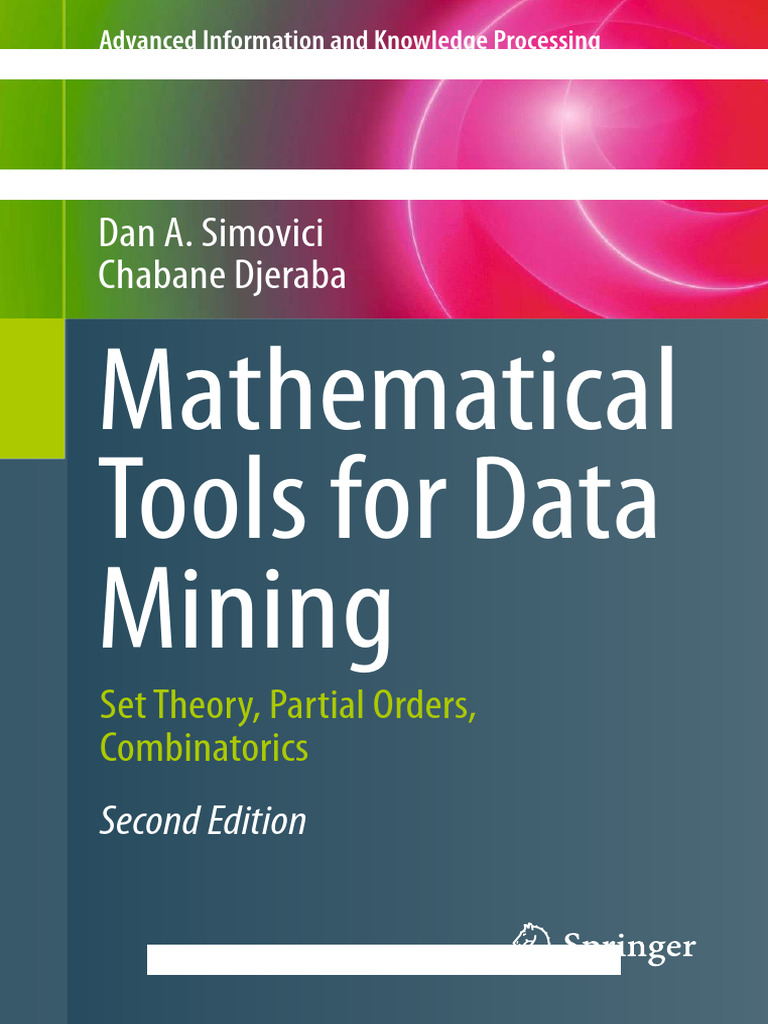 Mathematical Tools for Data Mining | PDF | Set (Mathematics ...