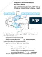 Antiagregante-Plachetare Anticoagulante