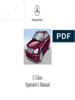 Mercedes C Classe Owner Manual