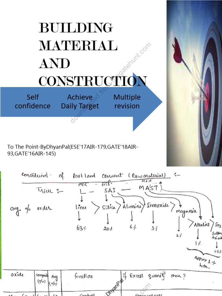 Building Material & Construction Guide | PDF