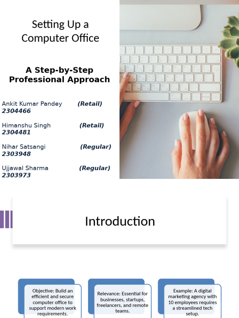 Setting Up The Computer Office. Uj | PDF | Backup | Solid State Drive