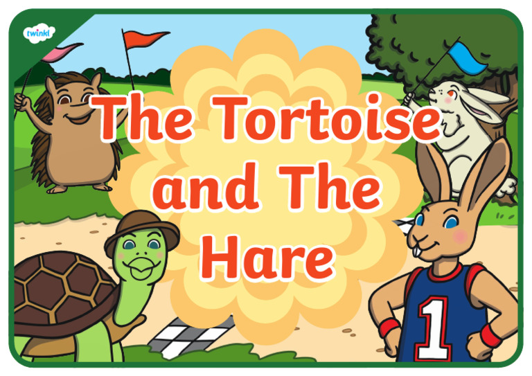 The Tortoise and The Hare Story Poster | PDF