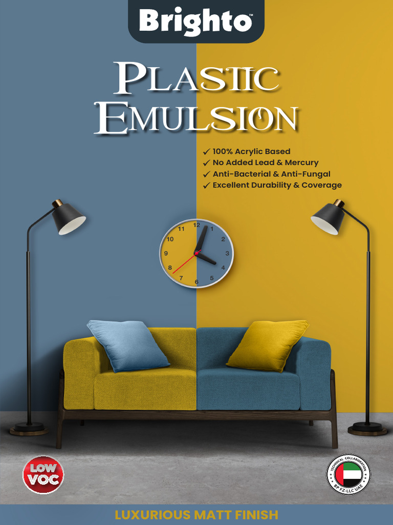 Brighto Plastic Emulsion Shade Card | PDF