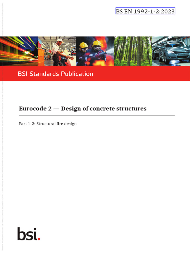Eurocode 2: Structural Fire Design 2023 | PDF | Strength Of Materials ...