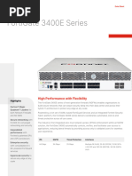 FortiGate 400F Datasheet | PDF | Security | Computer Security
