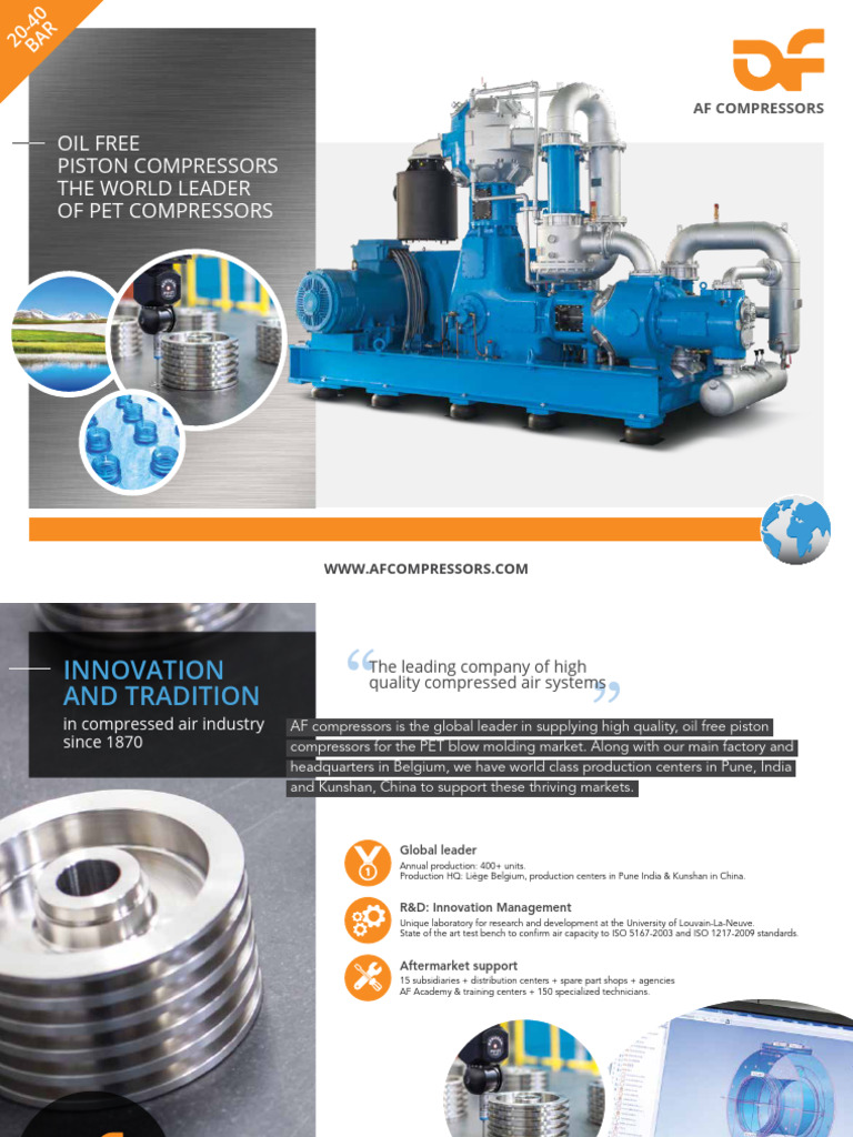 AF Compressor 40 Bar Manual PDF Download | PDF | Power Inverter ...
