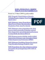 Daftar Judul Penelitian