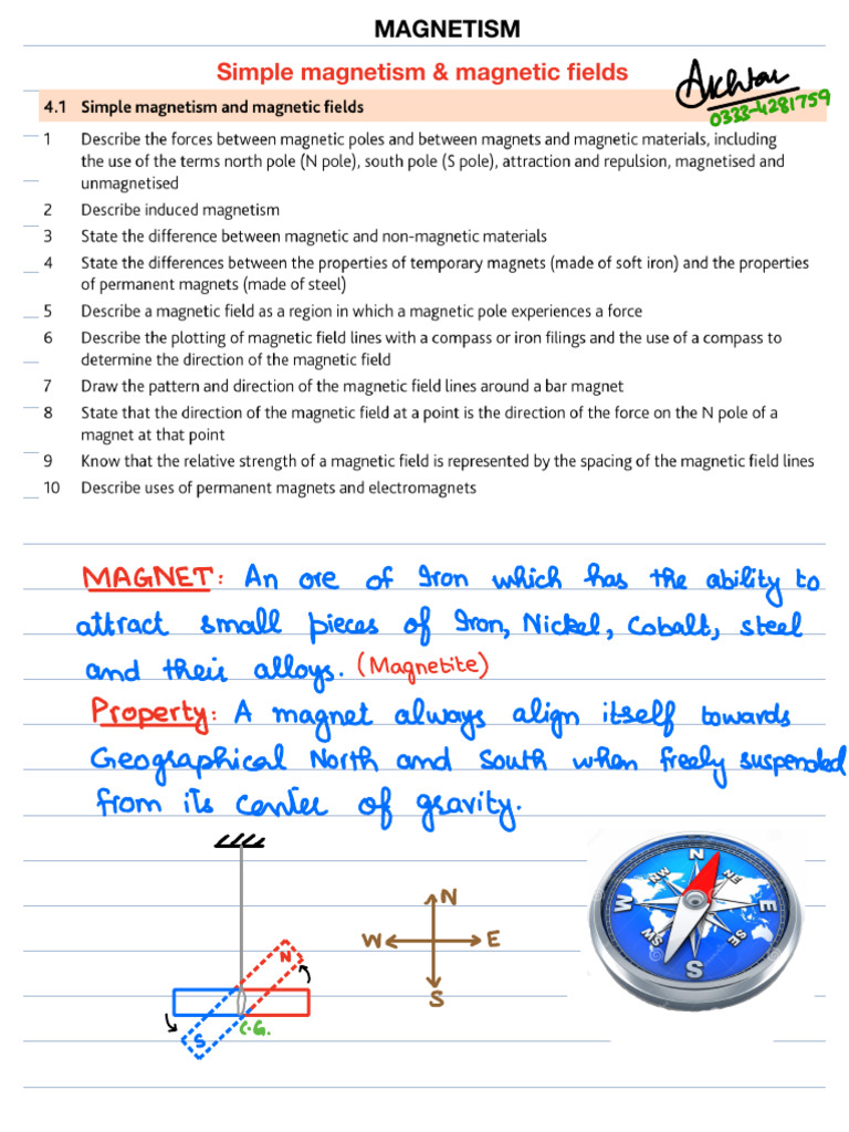 Understanding Magnetism and Magnetic Fields | PDF | Magnet | Magnetism