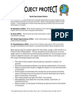 Proect Protect Grading Rubric 2012 PDF