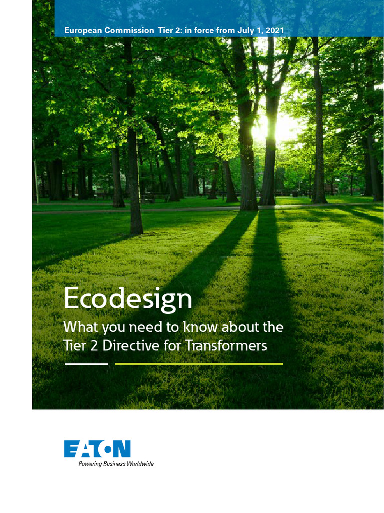 Eaton Transformers Ecodesign Directive Leaflet en Us | PDF ...