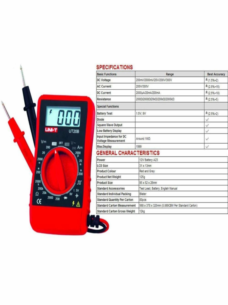 UT20B | PDF