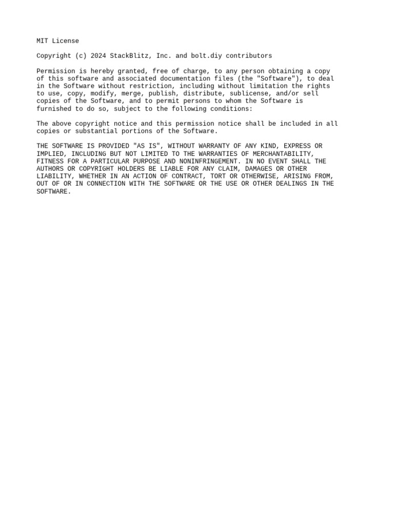 MIT License Overview | PDF