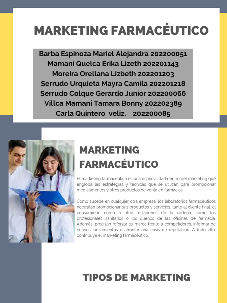 Estrategias de Marketing Farmacéutico | PDF | Marketing | Publicidad ...