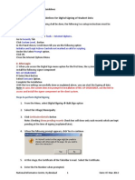 ISES Student Data Signing Guidelines