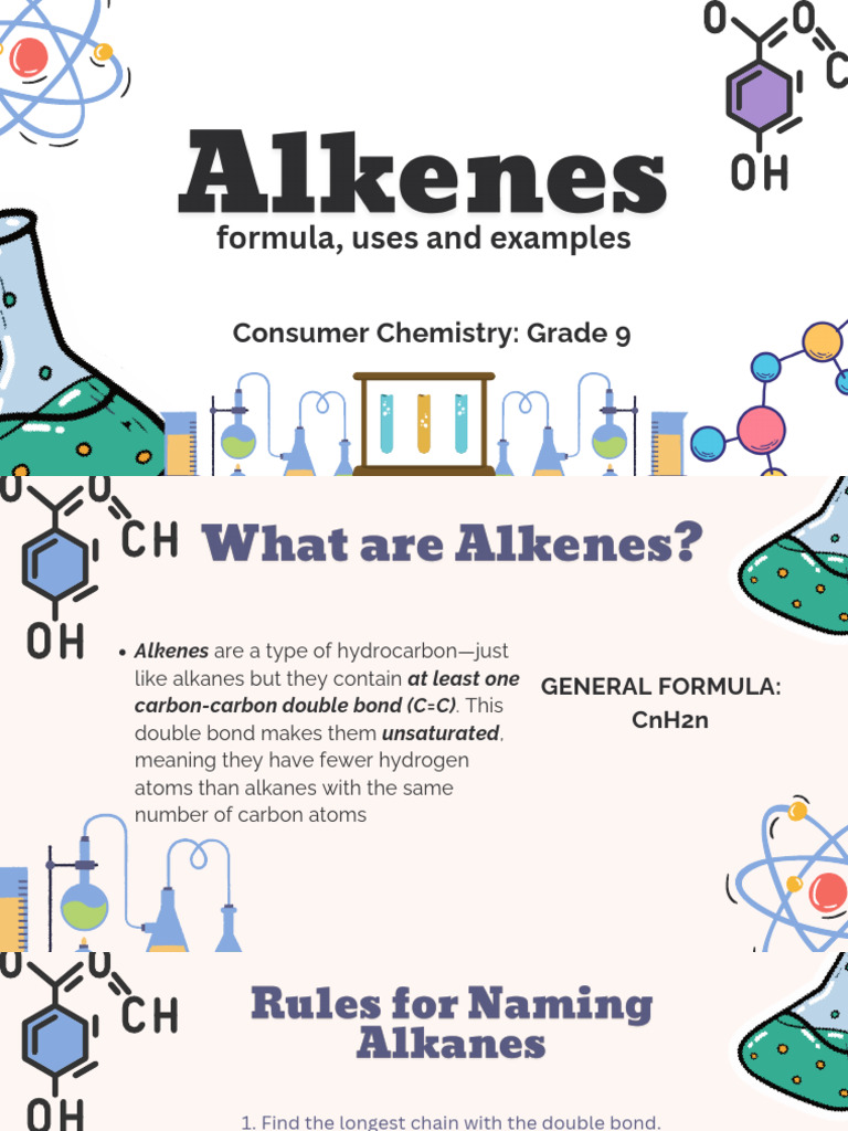 Understanding Alkenes in Chemistry | PDF