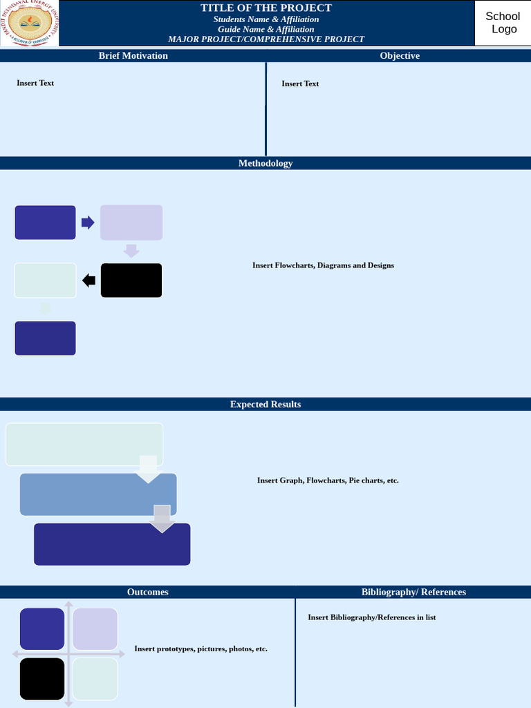 Student Project Template Guide | PDF