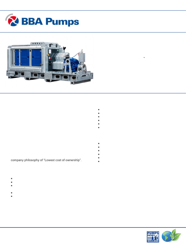 BA-C150H7 Diesel High Head Pump | PDF | Pump | Engines
