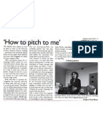 The Economist's Book and Arts Editor on 'How to Pitch Me'