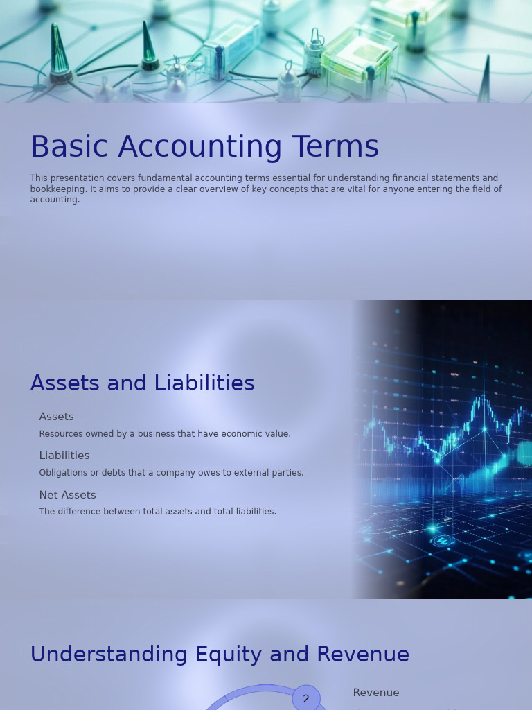 Essential Basic Accounting Terms | PDF | Expense | Revenue