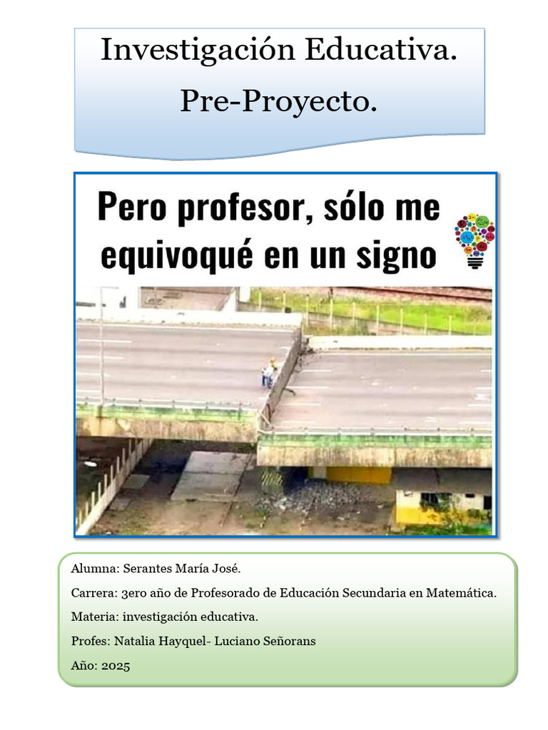 Ei Doc Final Inv. Edu | PDF | Enseñando | Maestros