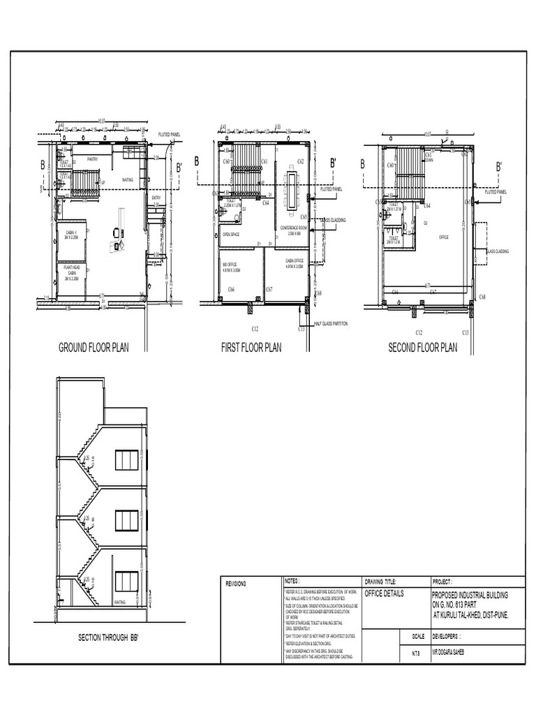 Working Drawing-plans&Section 01.31.25 | PDF