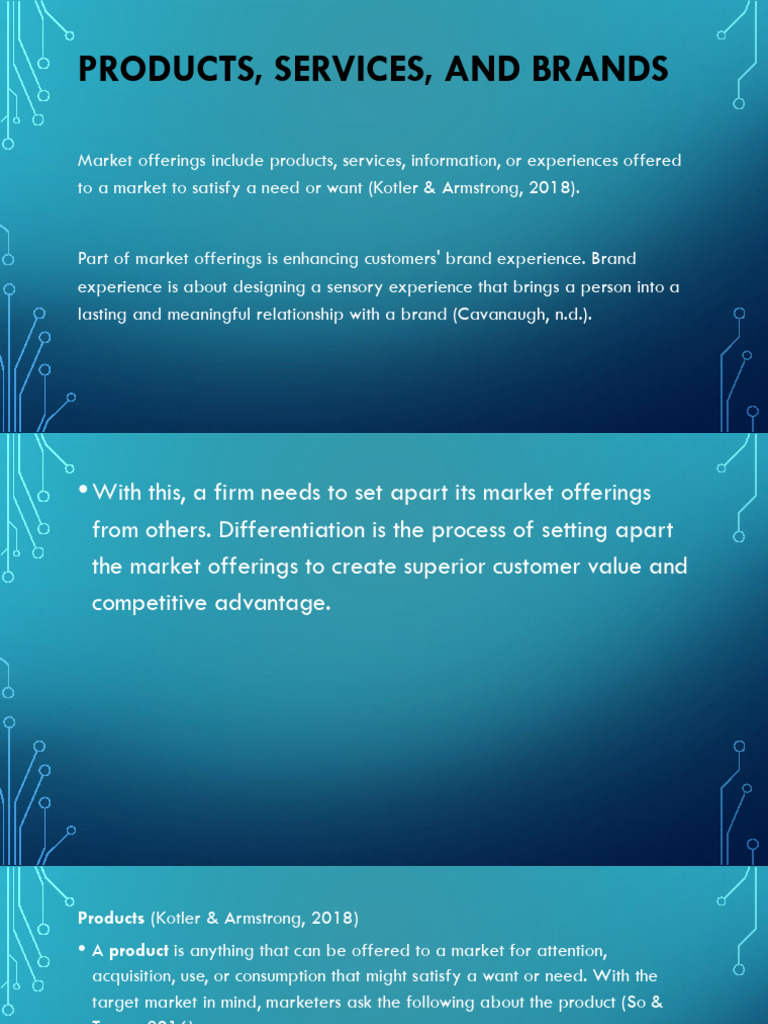 Understanding Products, Services, and Brands | PDF | Brand | Product ...
