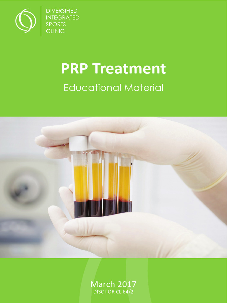 PRP Therapy for Musculoskeletal Healing | PDF | Myofascial Trigger ...