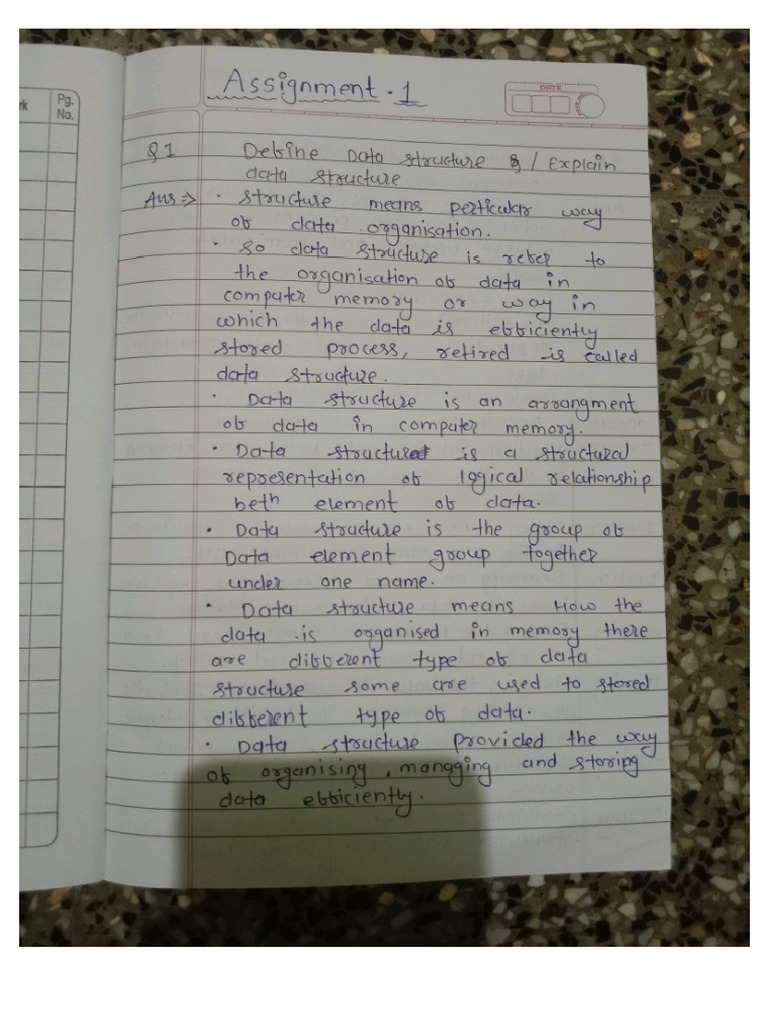 DSU Assignment 1&2 | PDF